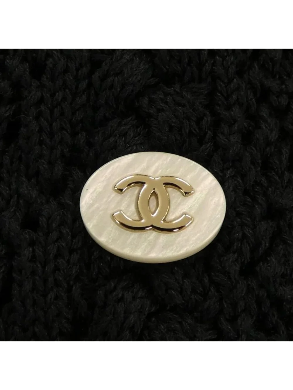 Chanel Knit Sweater Black